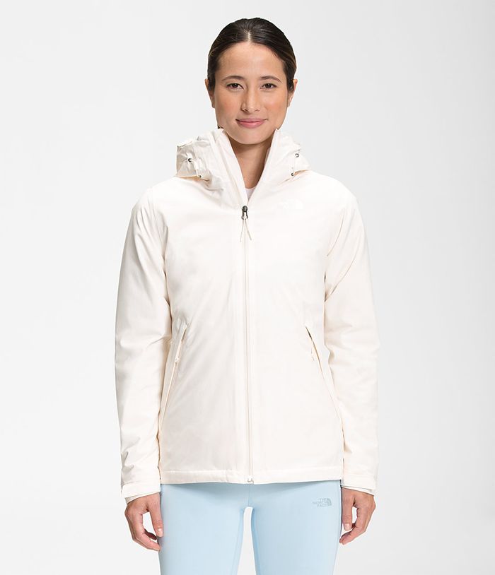 Casaca Impermeable The North Face Mujer Carto Triclimate® Blancas - Peru 79865FQYS